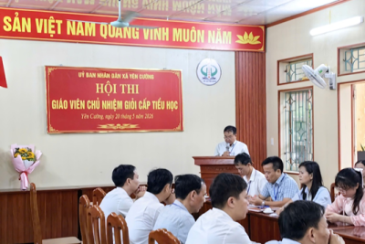 Hội thi Giáo viên chủ nhiệm lớp giỏi cấp xã năm 2026 lan tỏa đổi mới, nâng cao chất lượng giáo dục