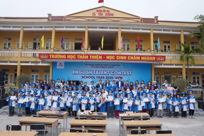 Trường Tiểu học Yên Cường tổ chức thành công Hội thi Tài năng Tiếng Anh, năm học 2025 – 2026